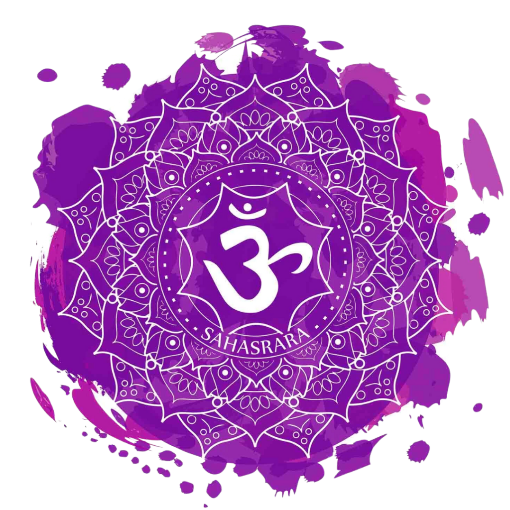 crown chakra, Om,  kaur the healer, Sahastrara/ Spiritual Connection